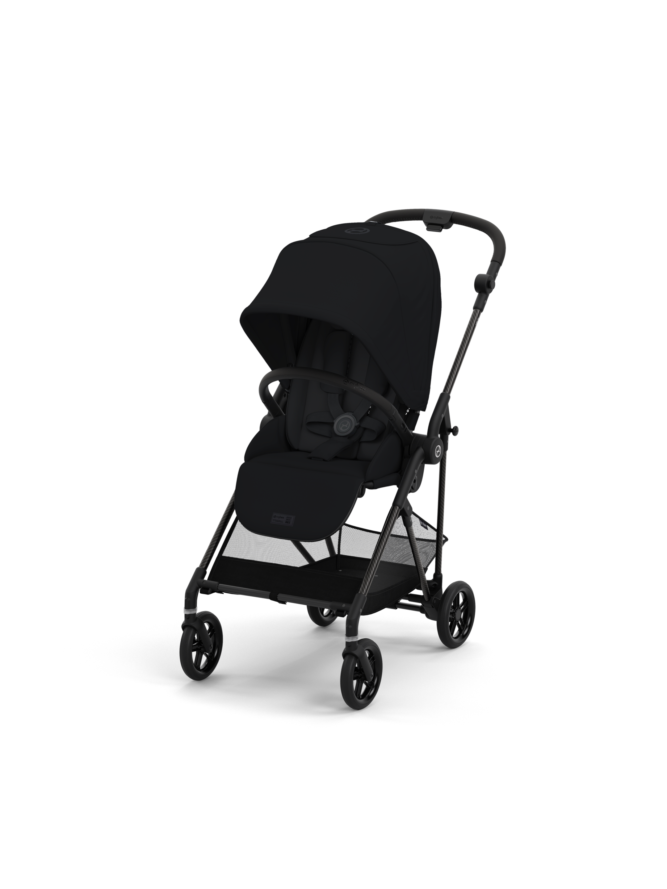 Buy Cybex Melio Carbon Stroller Moon Black Strollers Car Seats Mamas Papas KSA