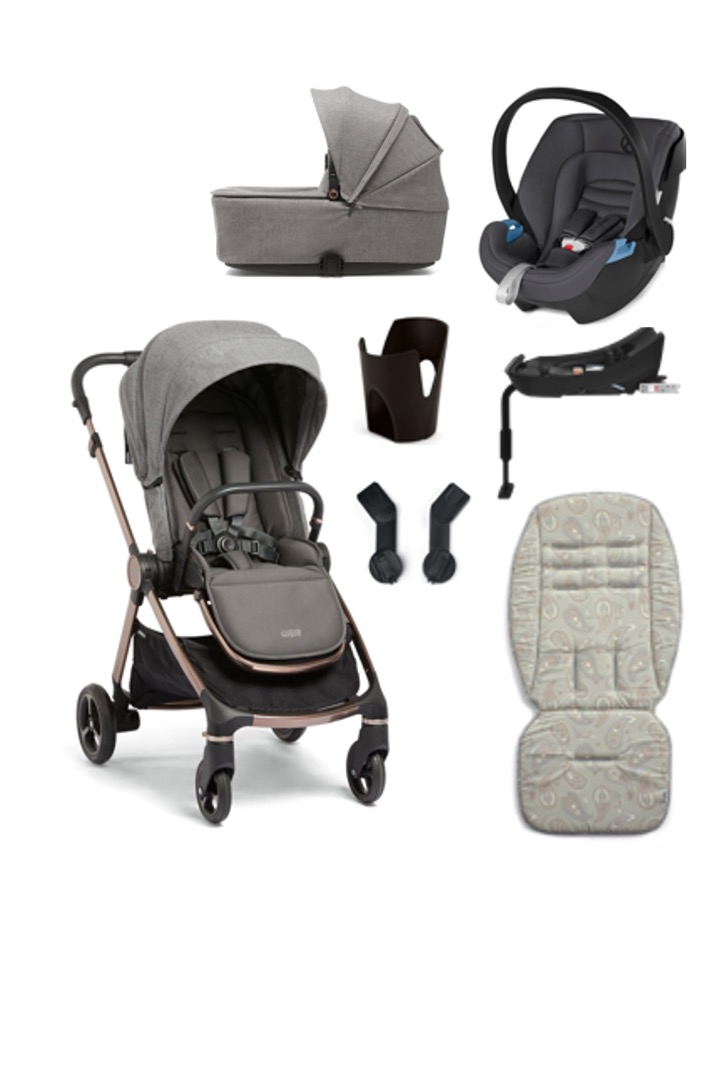 New RAINCOVER Zipped to fit Mamas & Papas M&P Zoom Carrycot & Seat Unit 