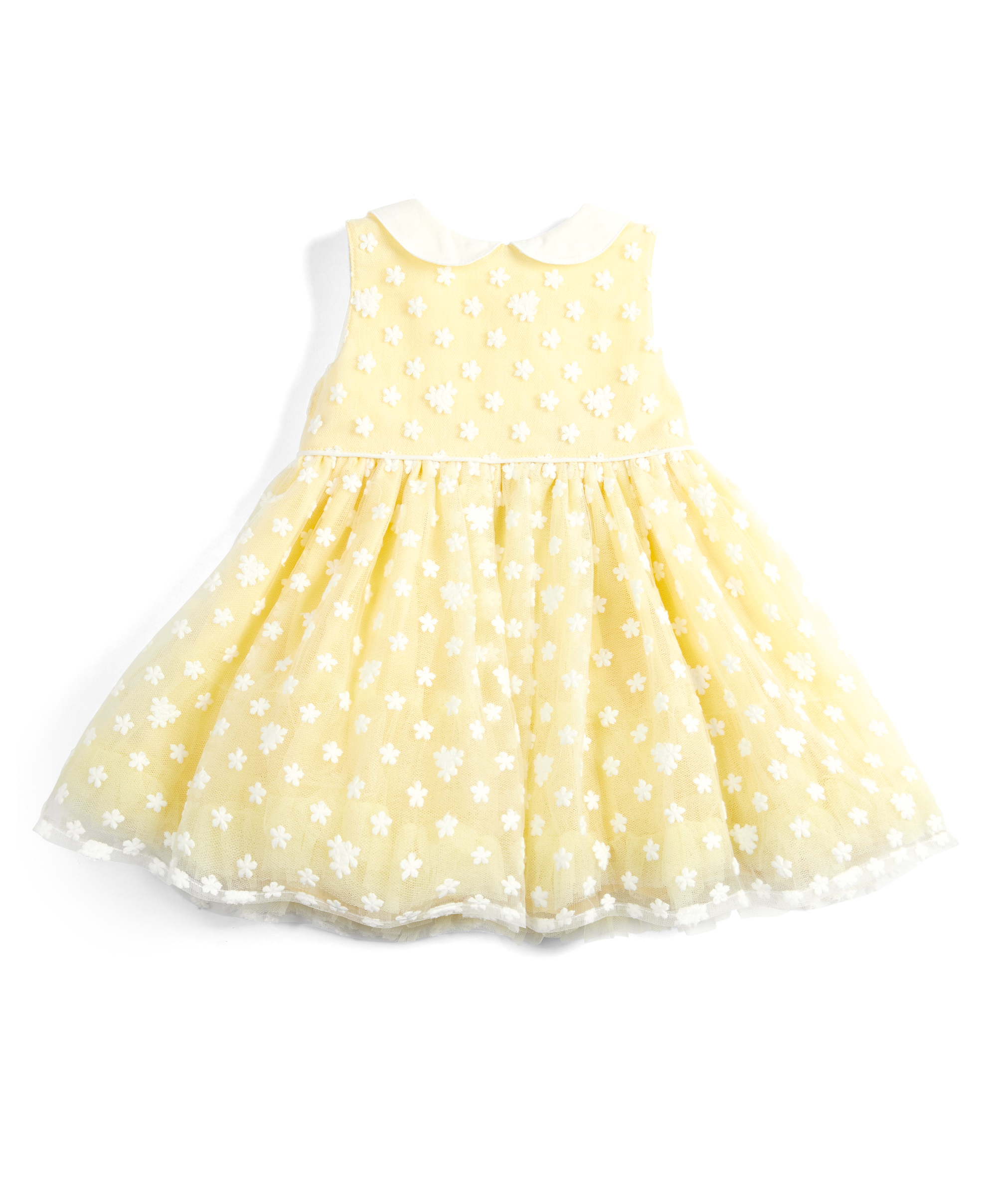 Buy Floral Mesh Dress Yellow For Sar 50 00 Dresses Mamas Papas Ksa