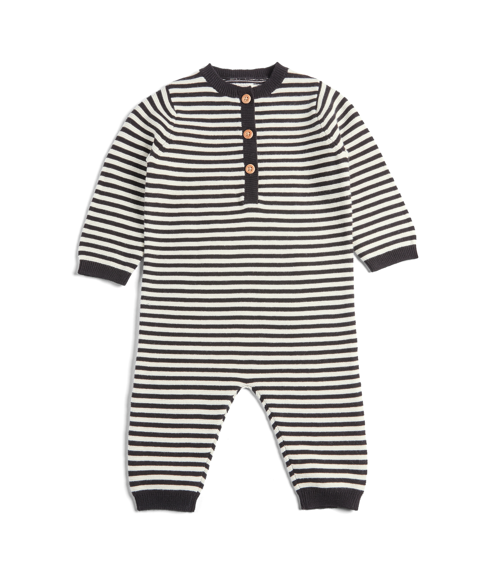 Buy Knit Stripe Romper AllinOnes & Rompers Mamas & Papas KSA